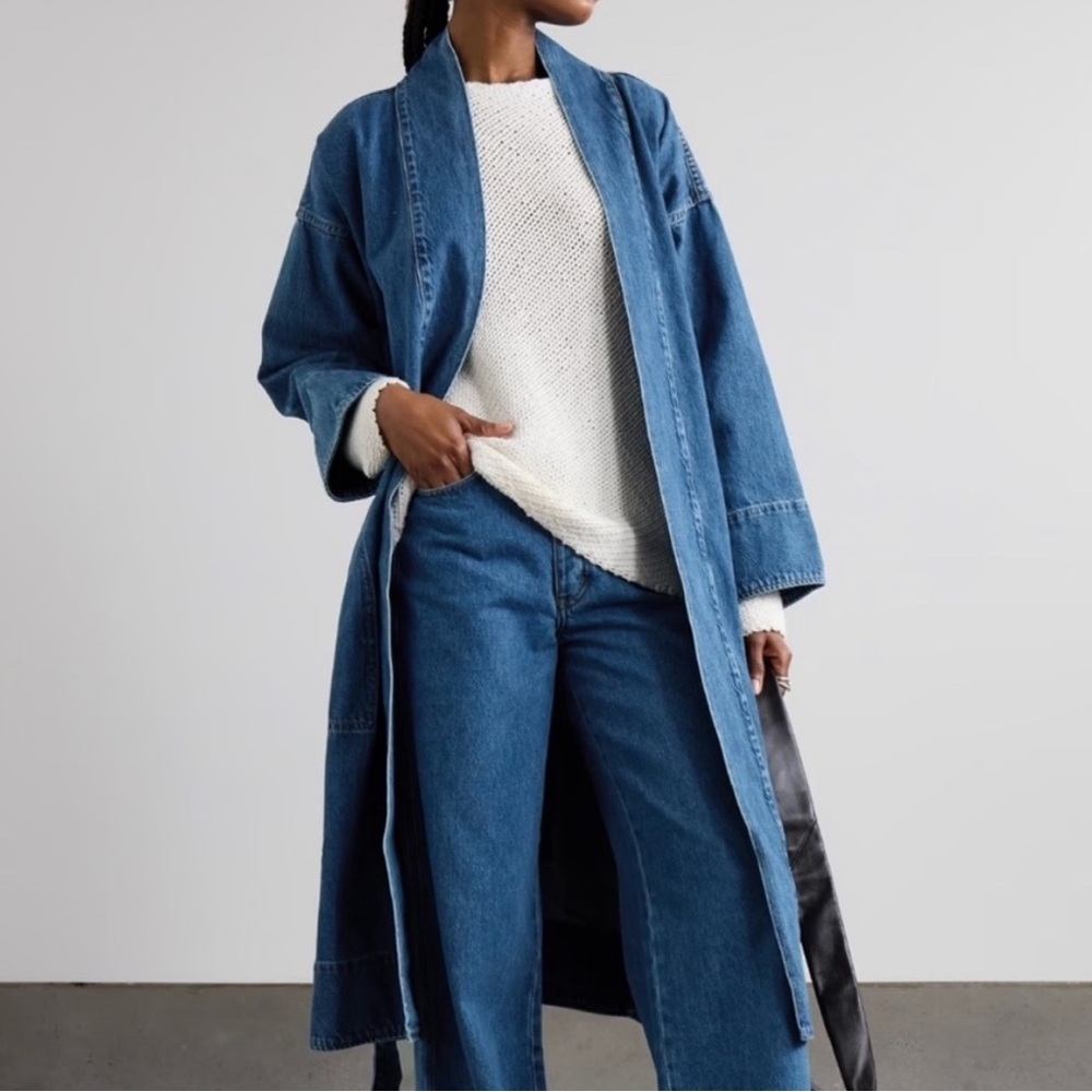 RALPH LAUREN DENIM OVERSIZED SHIRT DRESS
